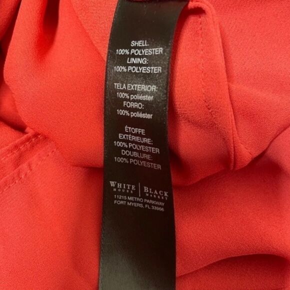 White House Black Market Dress Coral - Picture 2 of 16